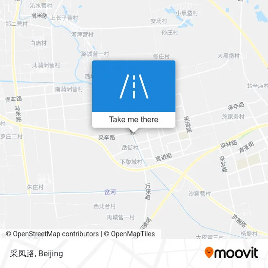 采凤路 map