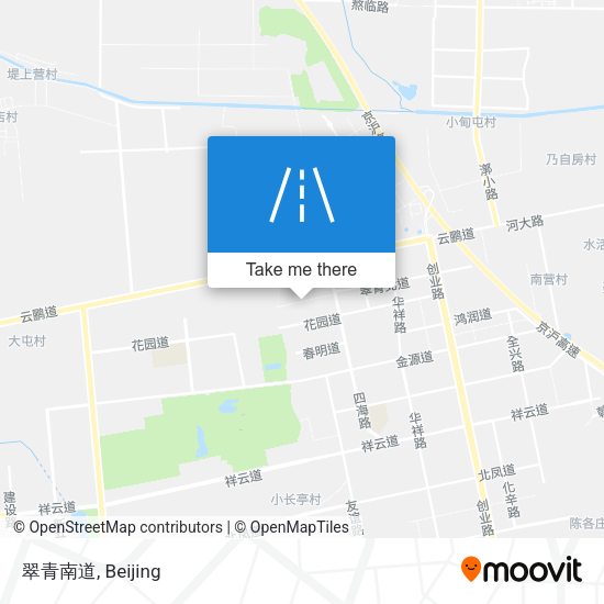 翠青南道 map