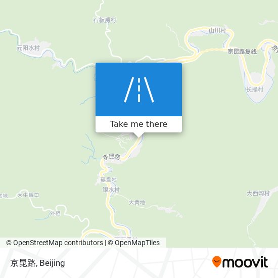 京昆路 map