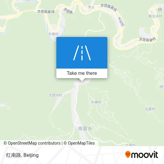 红南路 map