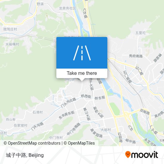 城子中路 map