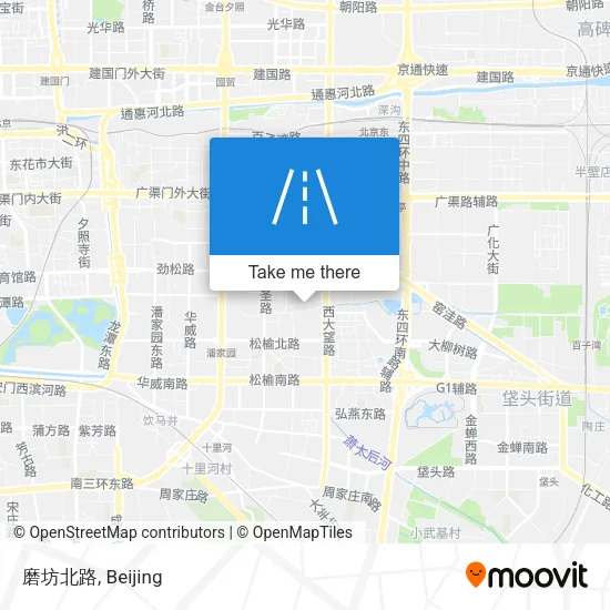 磨坊北路 map