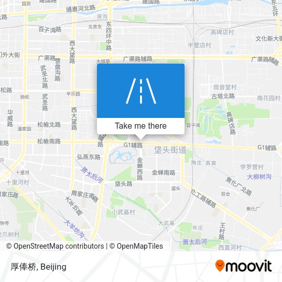 厚俸桥 map
