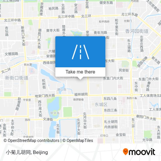 小菊儿胡同 map