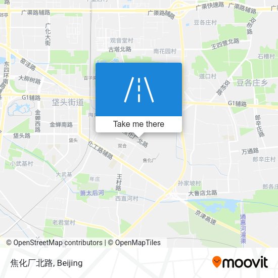 焦化厂北路 map