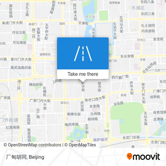 厂甸胡同 map