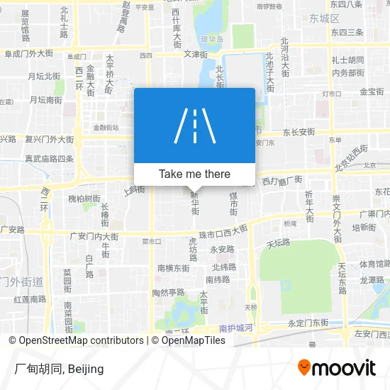 厂甸胡同 map