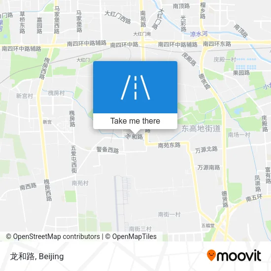 龙和路 map