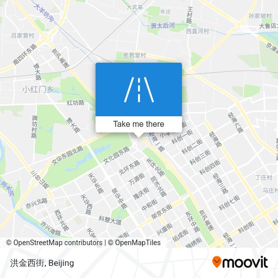 洪金西街 map