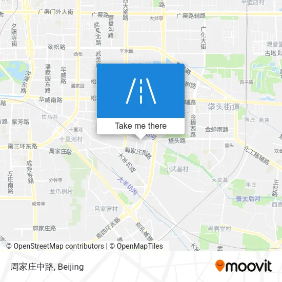 周家庄中路 map