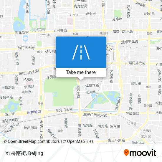 红桥南街 map