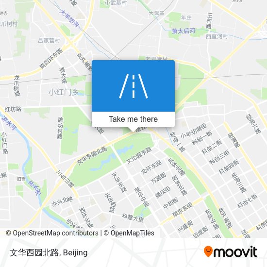 文华西园北路 map