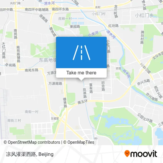 凉风灌渠西路 map