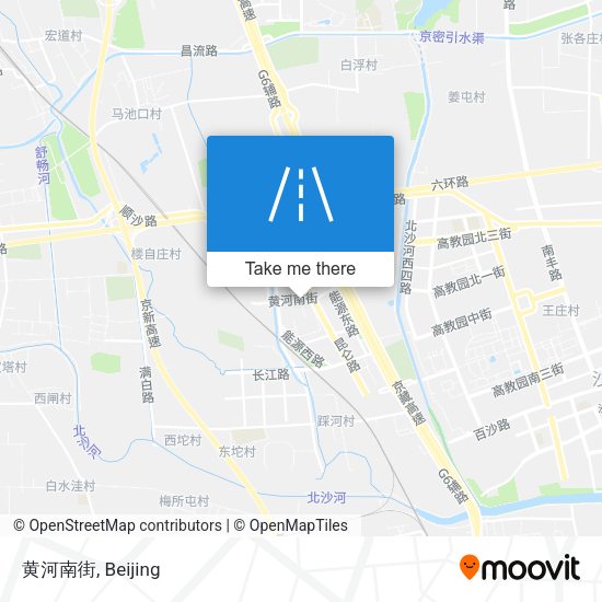 黄河南街 map