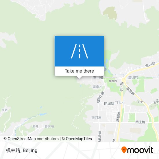 枫林路 map