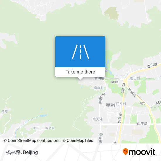 枫林路 map