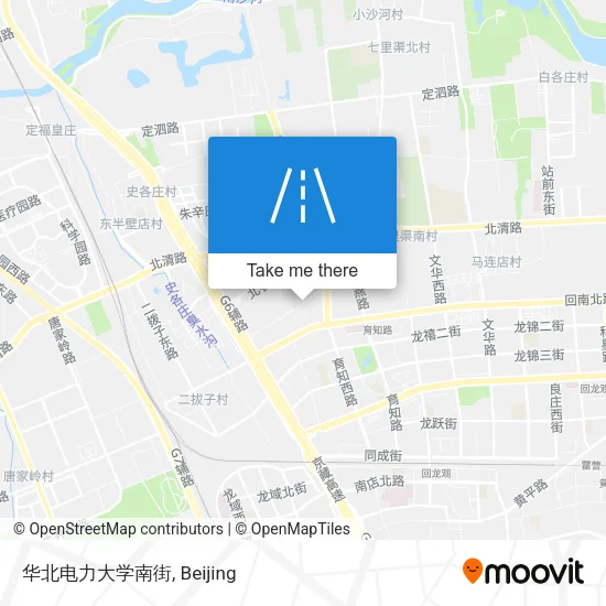 华北电力大学南街 map