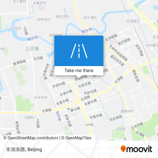 丰润东路 map