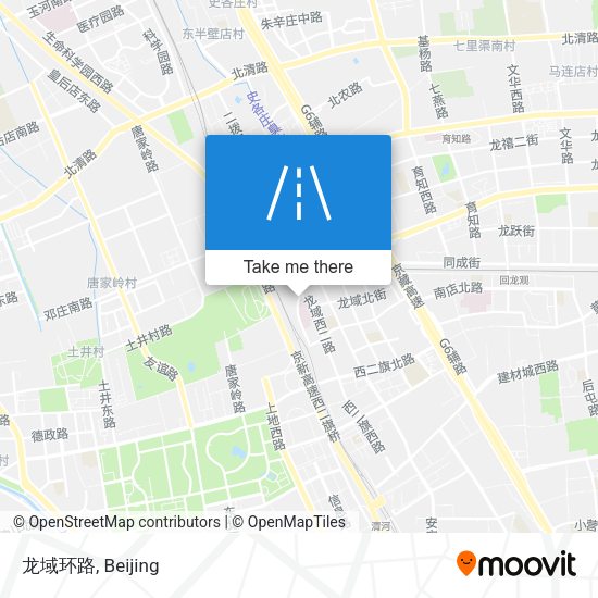 龙域环路 map