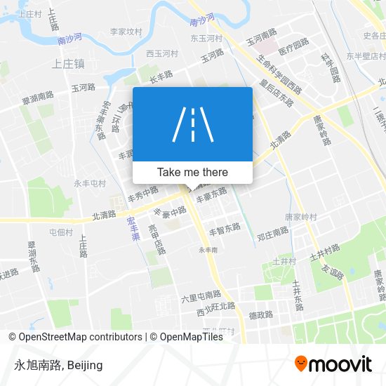 永旭南路 map