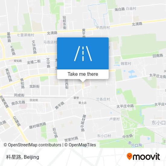 科星路 map