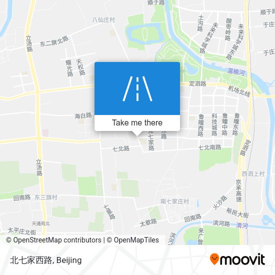 北七家西路 map