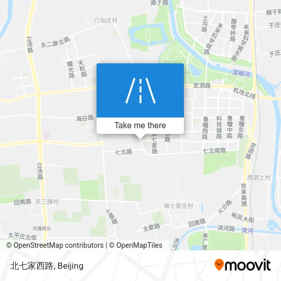 北七家西路 map