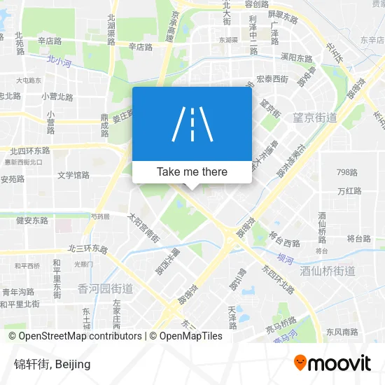 锦轩街 map