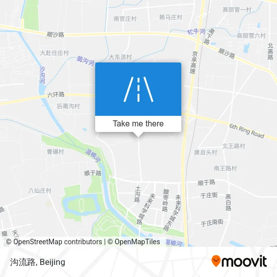 沟流路 map