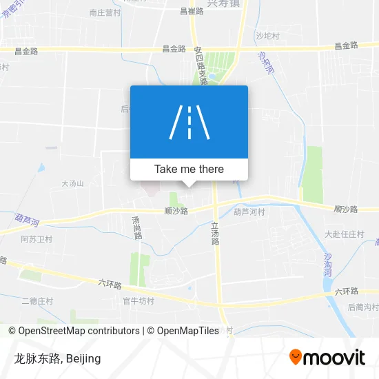 龙脉东路 map