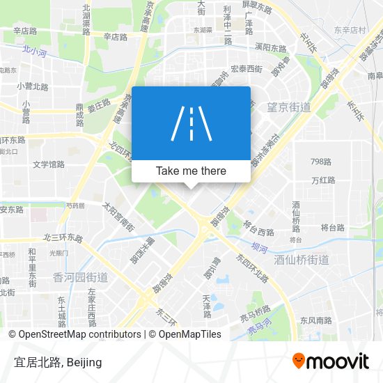 宜居北路 map