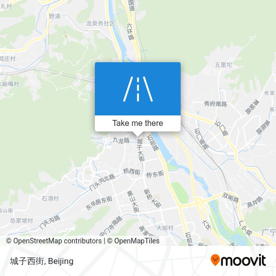 城子西街 map