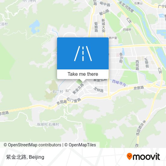 紫金北路 map