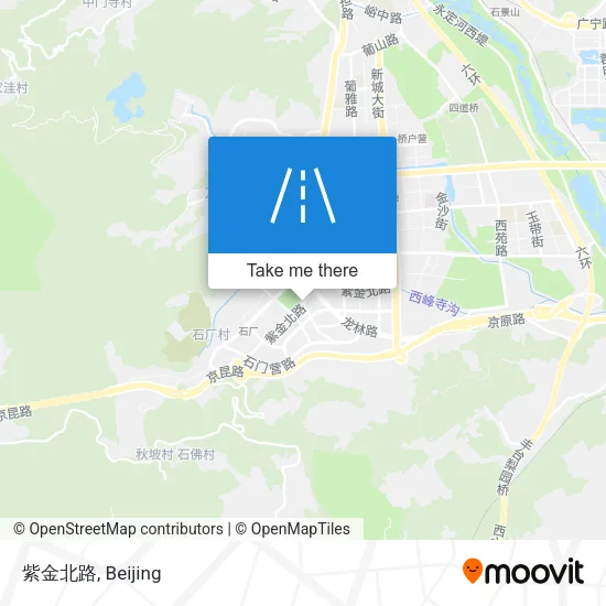 紫金北路 map