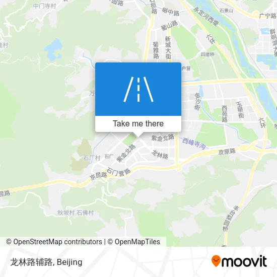 龙林路辅路 map