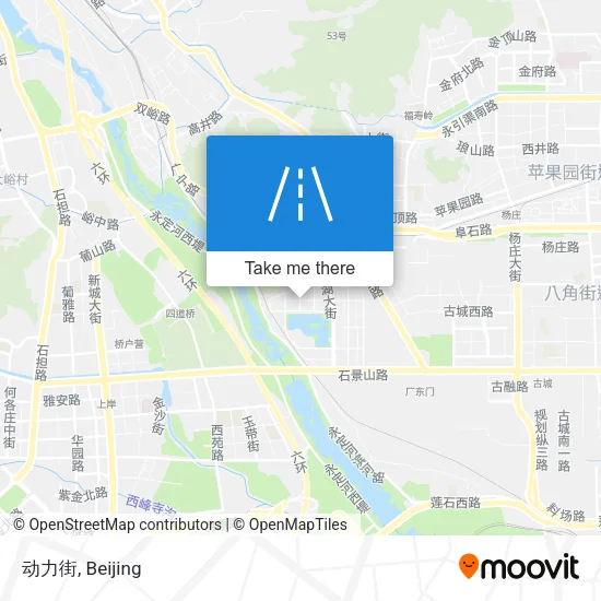 动力街 map