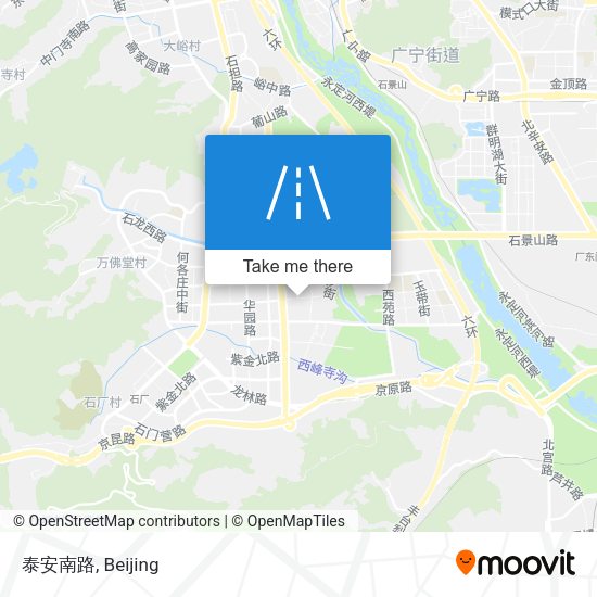 泰安南路 map