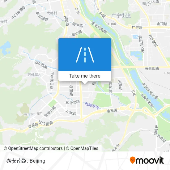 泰安南路 map