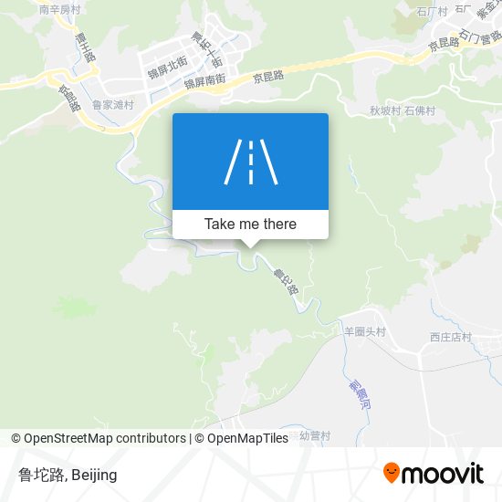 鲁坨路 map