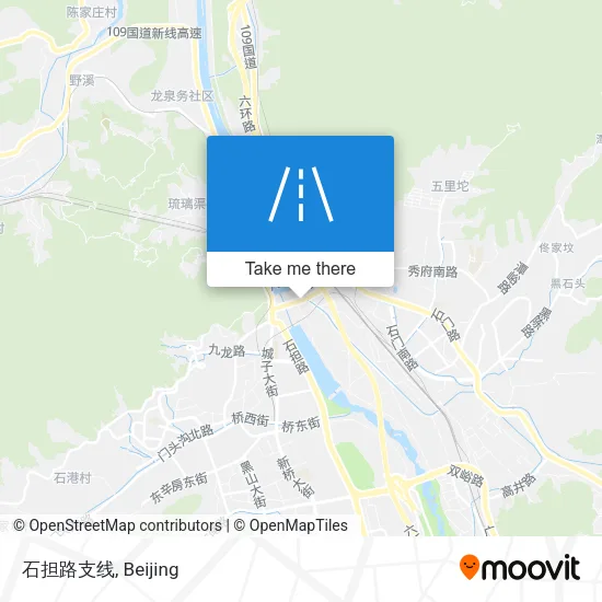 石担路支线 map
