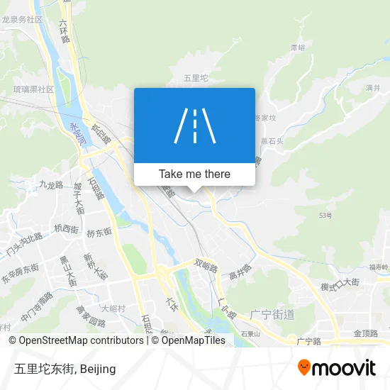 五里坨东街 map