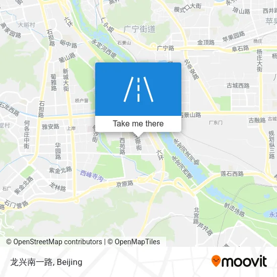 龙兴南一路 map