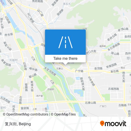 复兴街 map