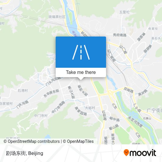 剧场东街 map