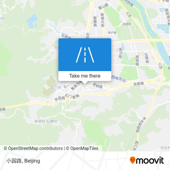 小园路 map