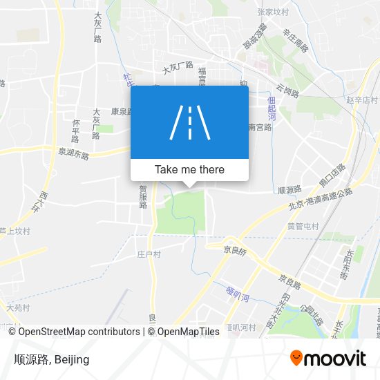 顺源路 map