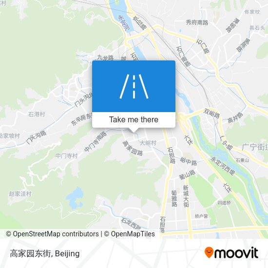 高家园东街 map