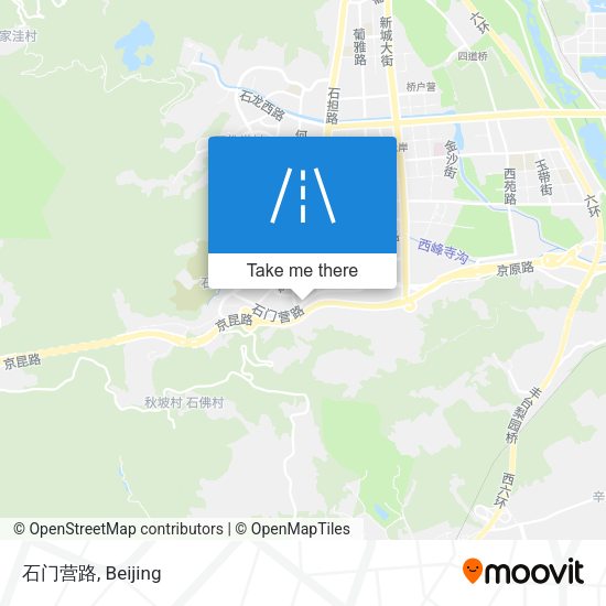 石门营路 map