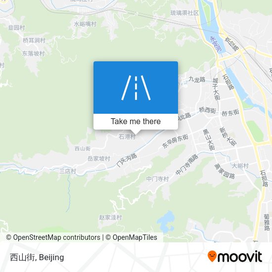 西山街 map