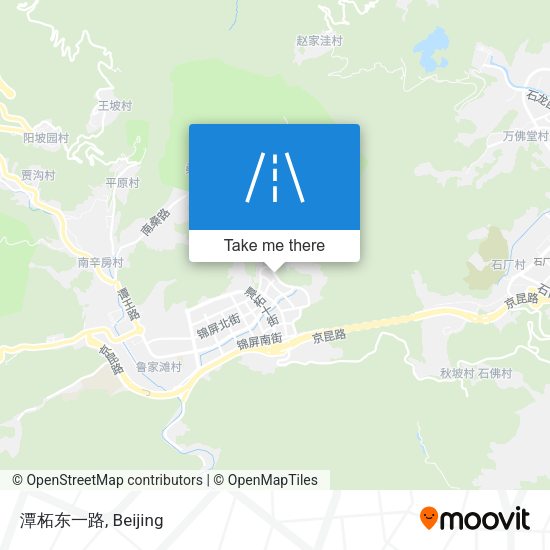 潭柘东一路 map